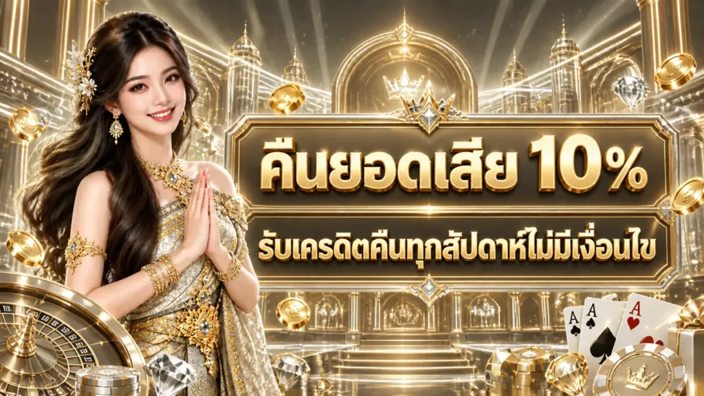 คืนยอดเสีย 10%
