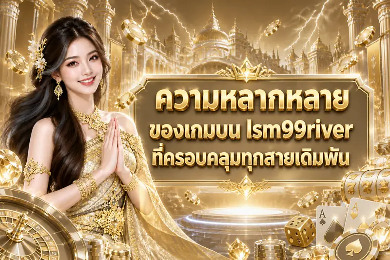 ความหลากหลายของเกมบน lsm99river ที่ครอบคลุมทุกสายเดิมพัน