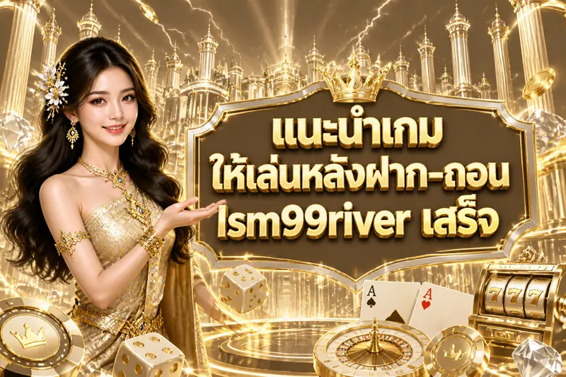 แนะนำเกมให้เล่นหลังฝาก-ถอน lsm99river เสร็จ